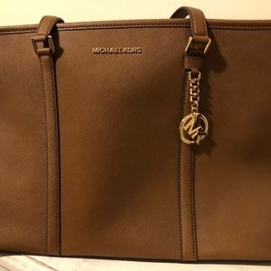 Michael Kors Large Handbag- Cognac